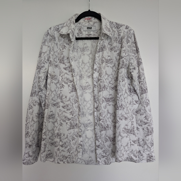 DR&N Floral Printed Shirt XL - Picture 4 of 7